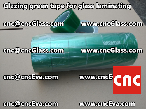 Green tape for safety glazing (1)