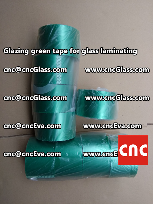 laminated glass edges green tape (5)