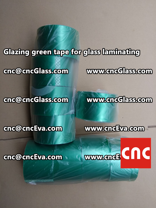 laminated glass edges green tape (6)