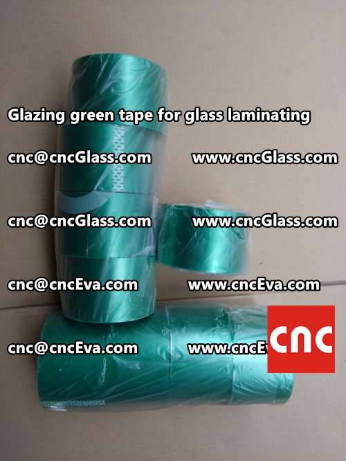 laminated glass edges green tape (7)