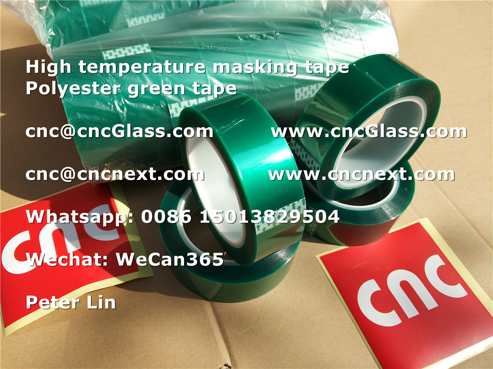 10-Pieces 20mm x100ft Green PET Tape High Temperature Heat Resistant PCB Solder 